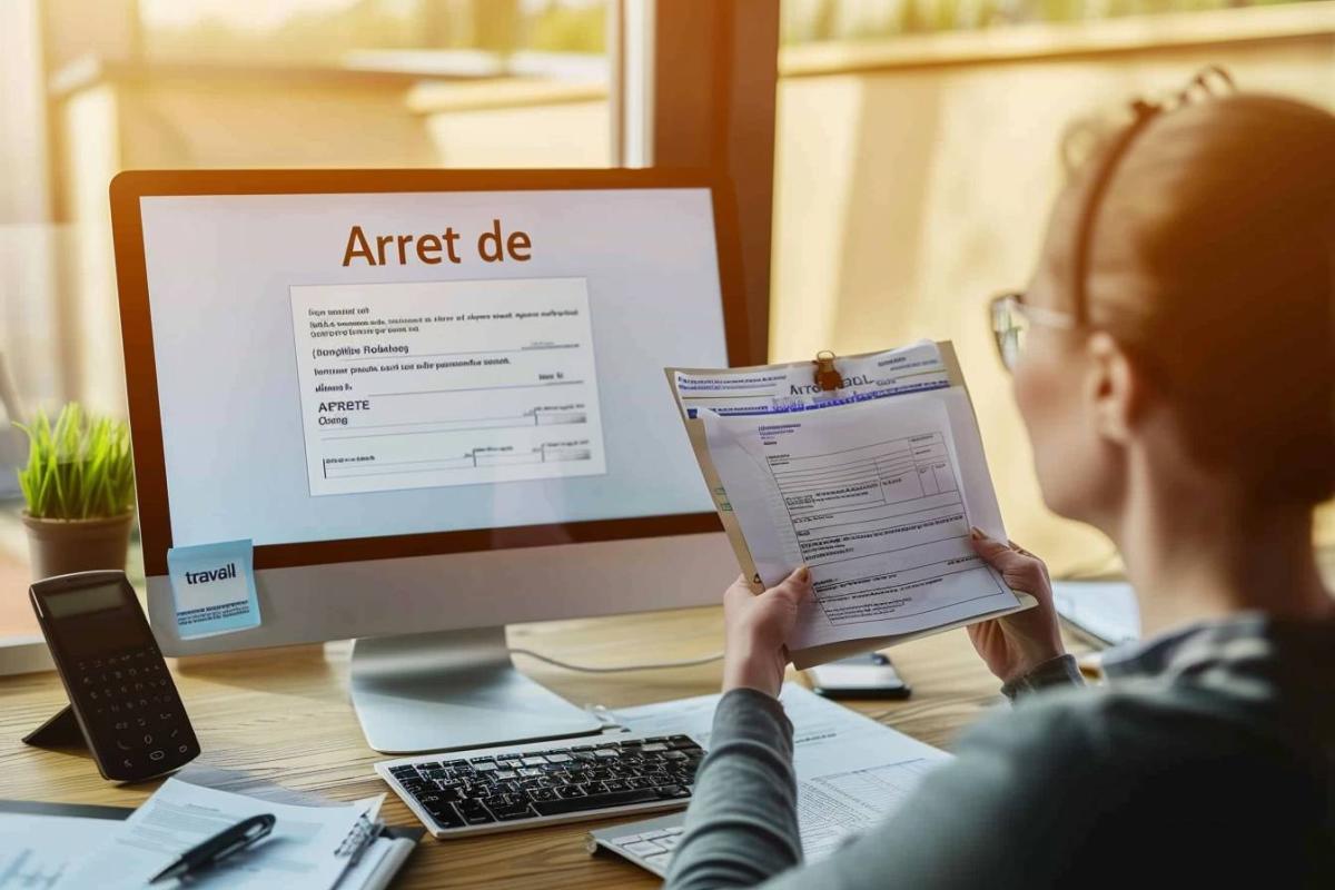 Peut-on scanner un arrêt de travail à son employeur ?