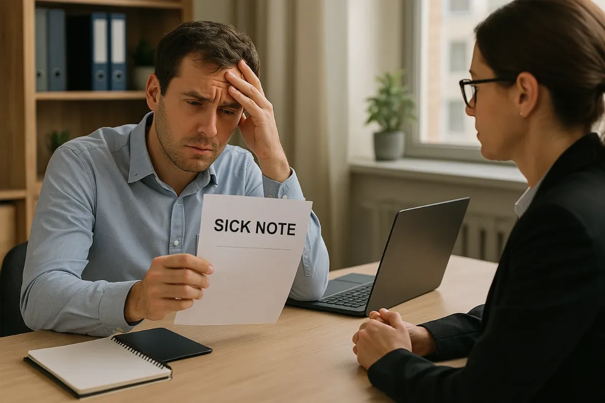 Peut-on demander un arrêt de travail pour le lendemain ?