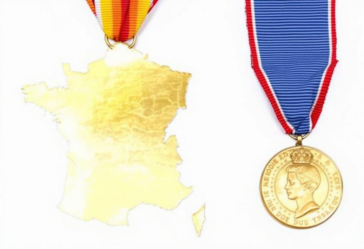 Les médailles d'or du travail sont elles vraiment en or ?