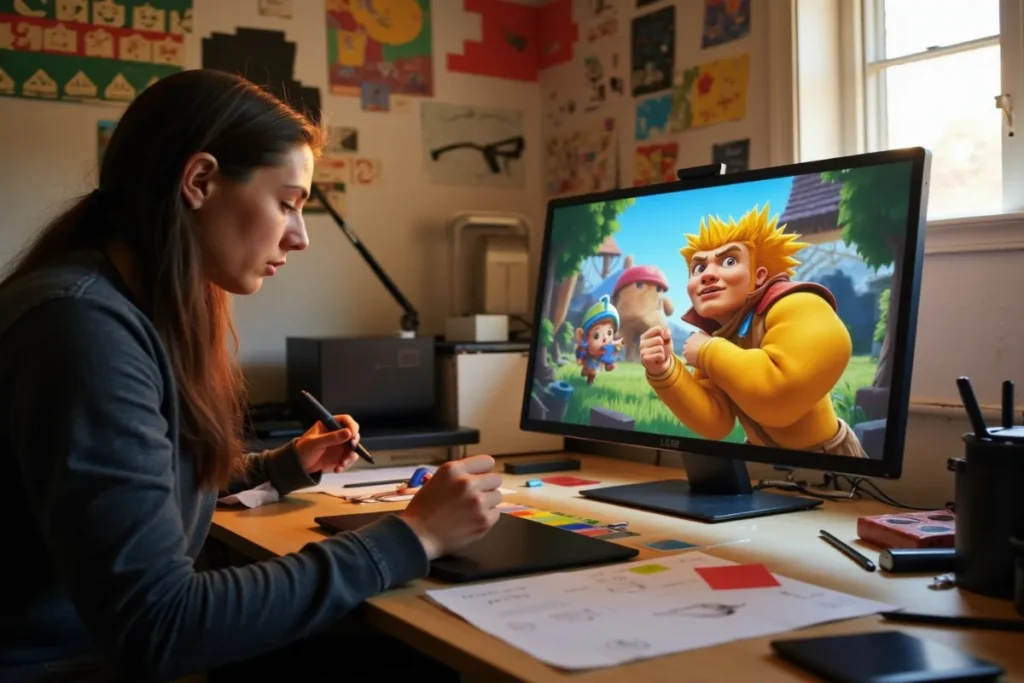 Travailler dans le jeu vidéo en 2025 : un marché dynamique aux métiers variés