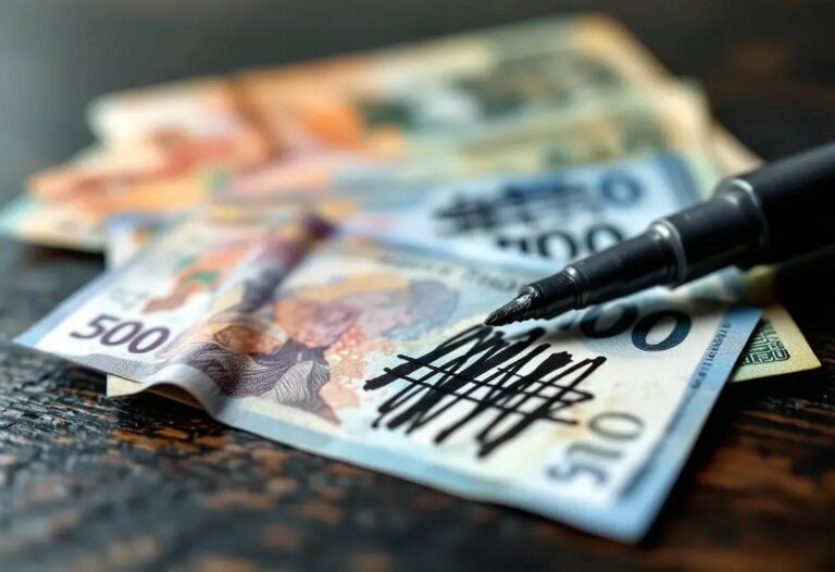 Tout savoir sur le billet marqué au feutre noir